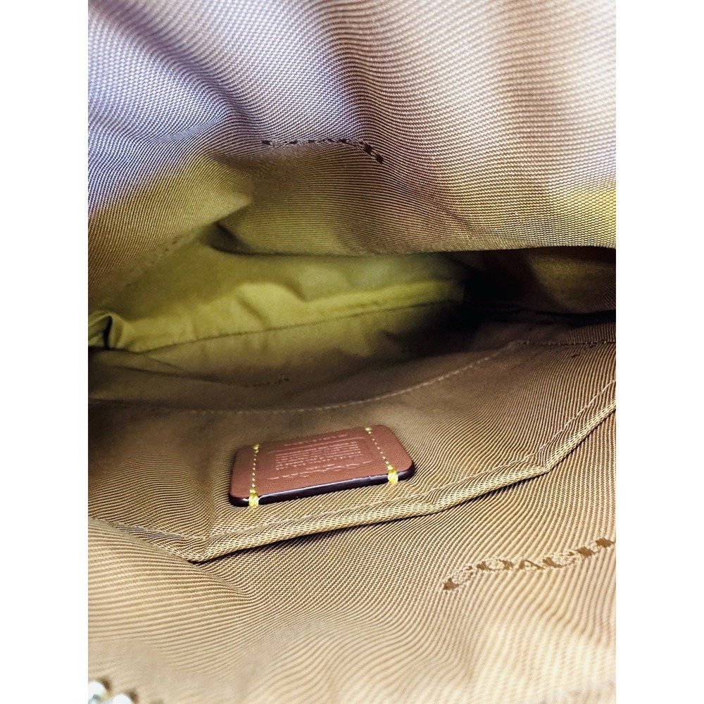 NWT Coach Whiplash Excel Horse &‎ Carriage Jacquard Kitt Crossbody Zipper W/tag - Picture 6 of 12